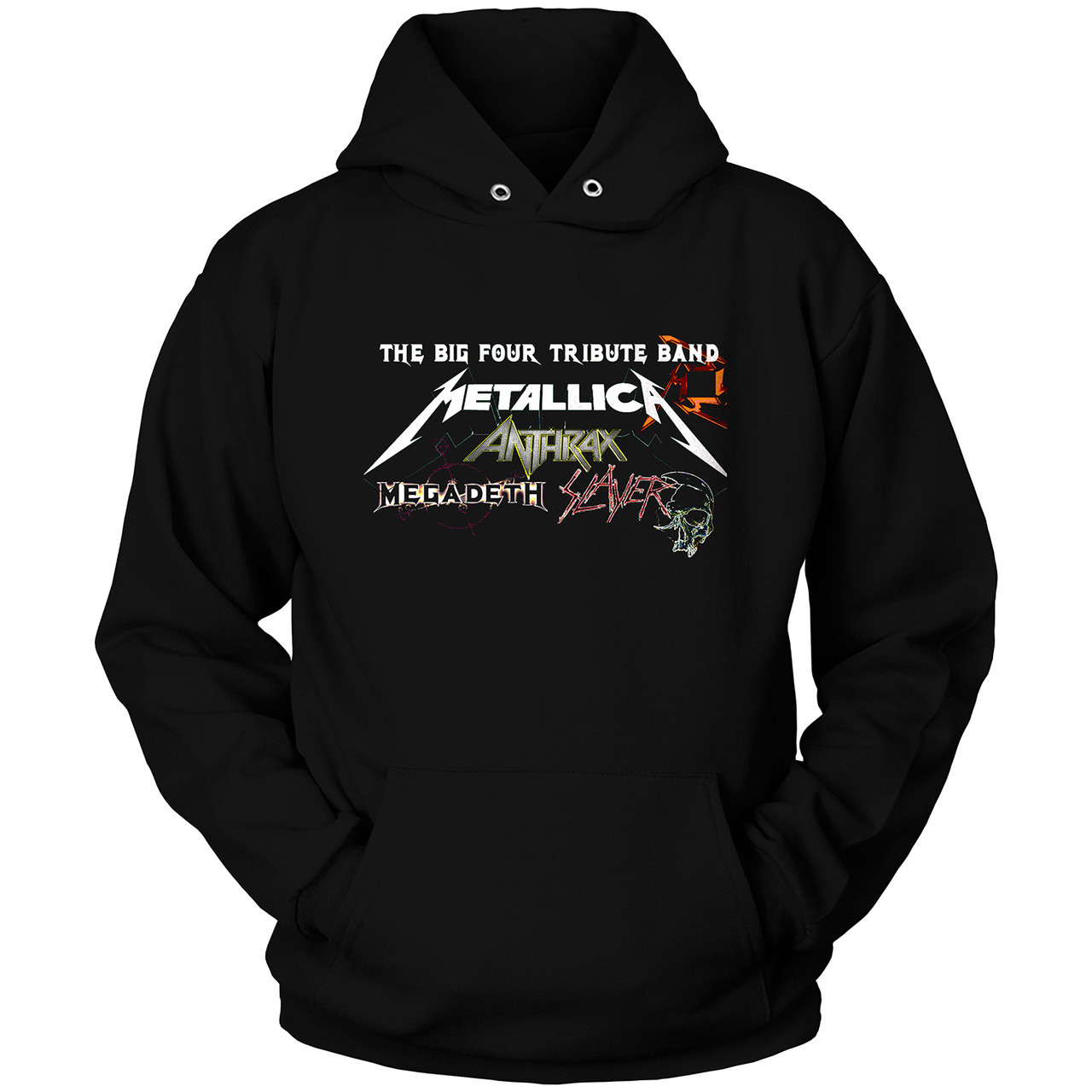 THE BIG 4 METAL METALLICA ANTHRAX SLAYER MEGADETH 1 Hoodie